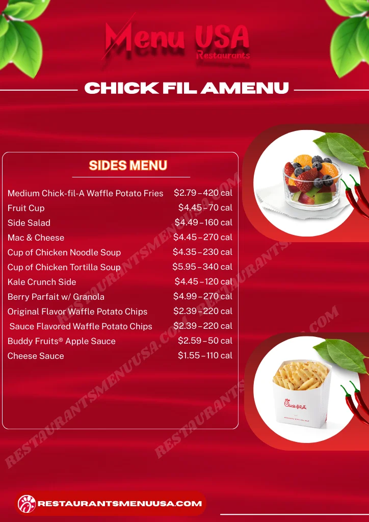 Chick-fil-A Sides Menu