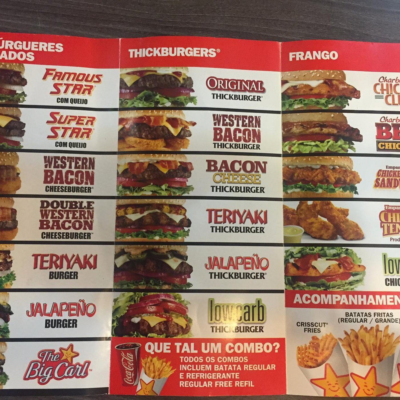 Triple Big Carl® Combo