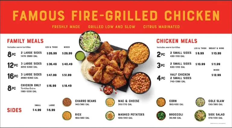 P.F. Chang's Menu  - Free AI Menu Generator, 50+ Real Menu Examples