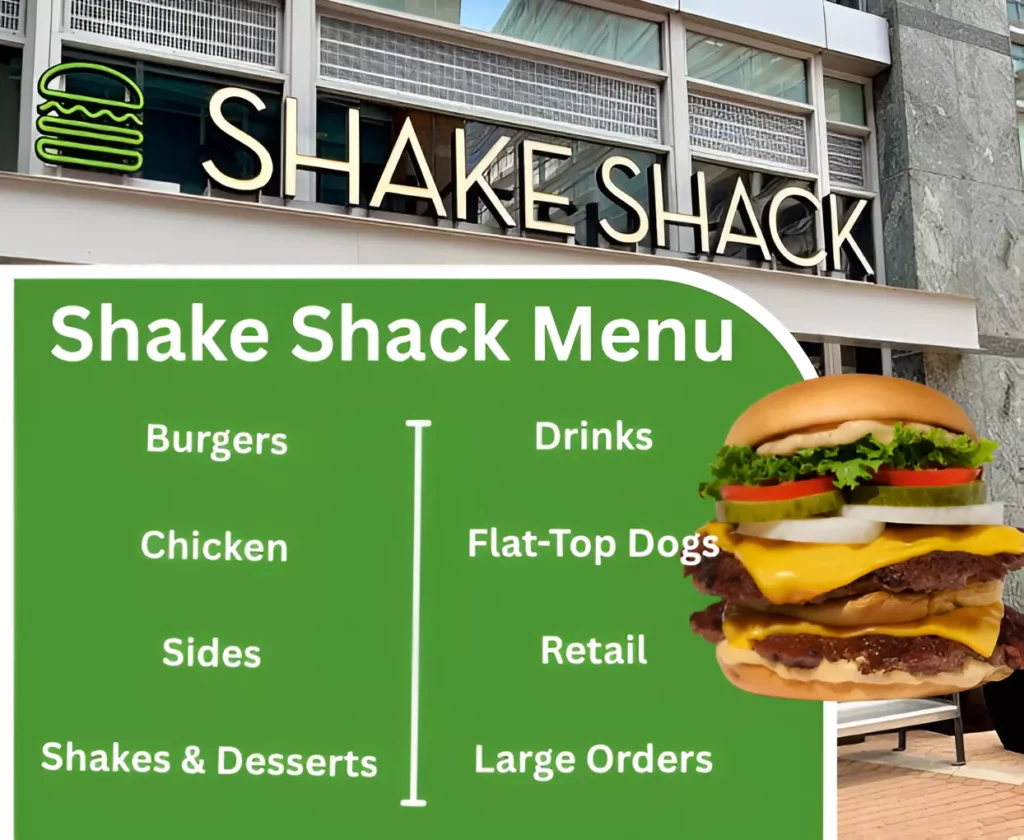Shake Shack Menus  - Menu Examples, AI Menu Generator