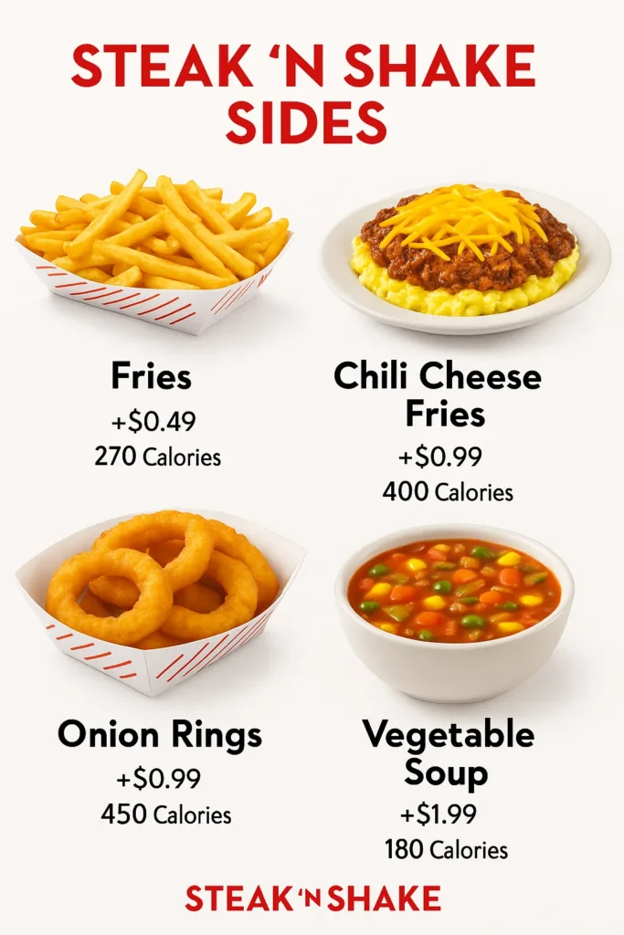 Steak ’n Shake Menu  - Free AI Menu Generator, 50+ Real Menu Examples