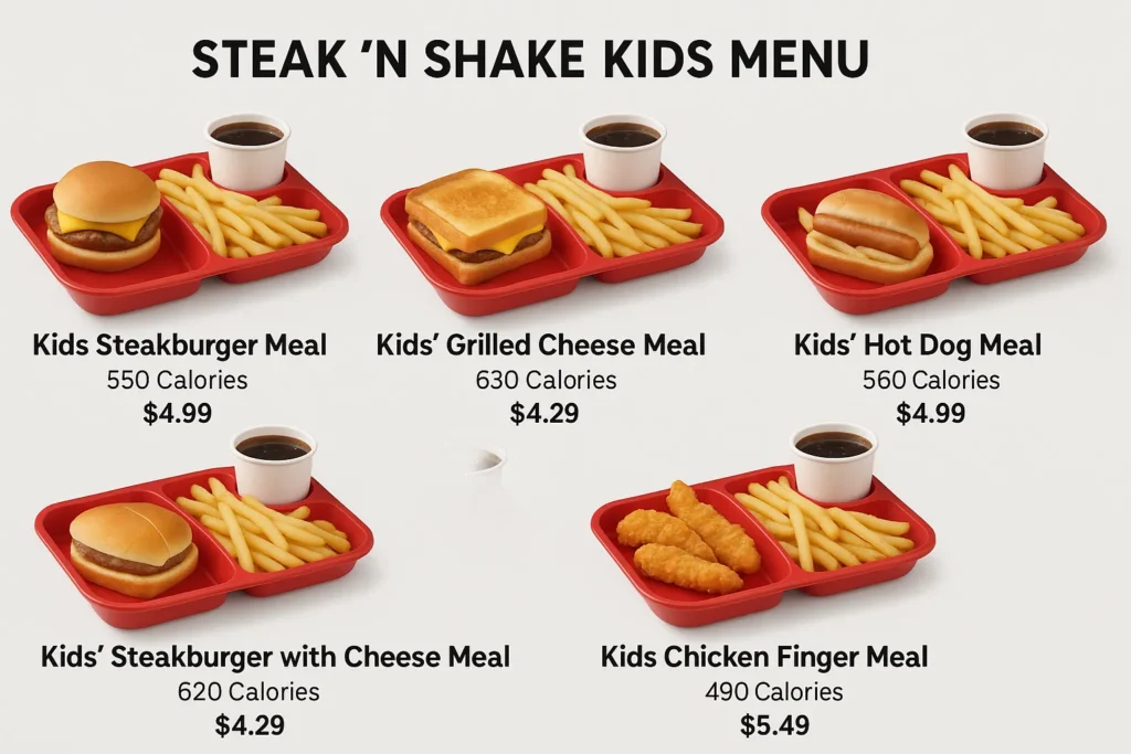 Steak ’n Shake Menu  - Free AI Menu Generator, 50+ Real Menu Examples