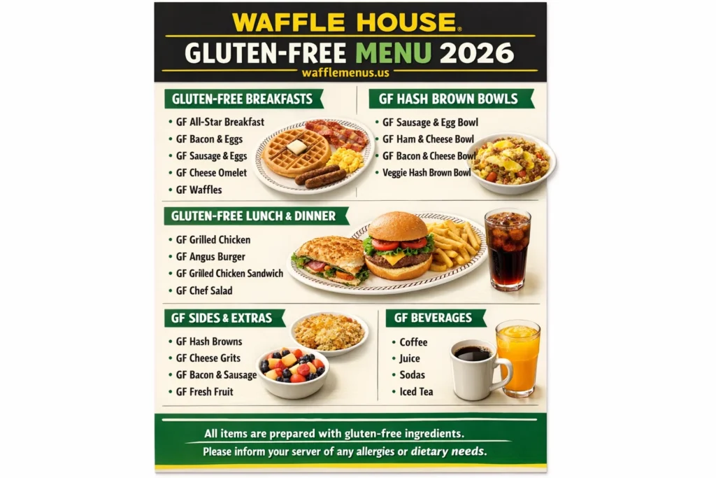Waffle House Menu  - Free AI Menu Generator, 50+ Real Menu Examples